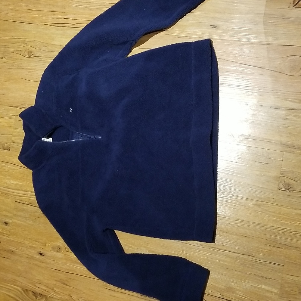 Vineyard Vines Blue EUC 1/4 zip cuddly fleece sz XL